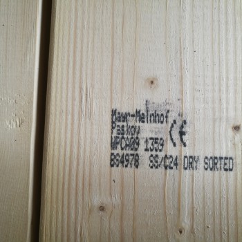 drewno C24, drewno konstrukcyjne